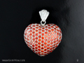 Silver Pendant Heart CZ