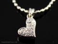 Diamond Necklace with White Gold 18K