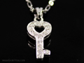 Diamond Necklace with White Gold 18K
