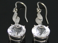 Sherry Topaz Earrings with 925 Silver