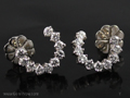 Diamond Earring with White Gold 18K