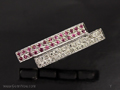 Diamond Pendant with White Gold 18K