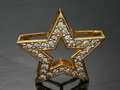 Diamond Pendant with Yellow Gold
