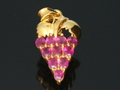 Ruby Pendant with 18K Yellow Gold