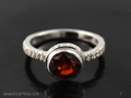 Gernet,Diamond Ring with Gold 14K [ size 6.5 ]