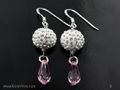 Earrings with Swarovski