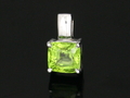 Peridot  Pendant with 925 Silver
